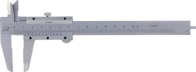 Штангенциркуль SHAN ШЦ-I 125 0,05, L - 125 мм губки 40 мм [123632]