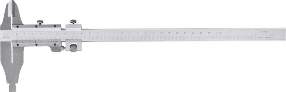 Штангенциркуль SHAN ШЦ-II 250 0.1, L - 250 мм губки 60 мм [123647]