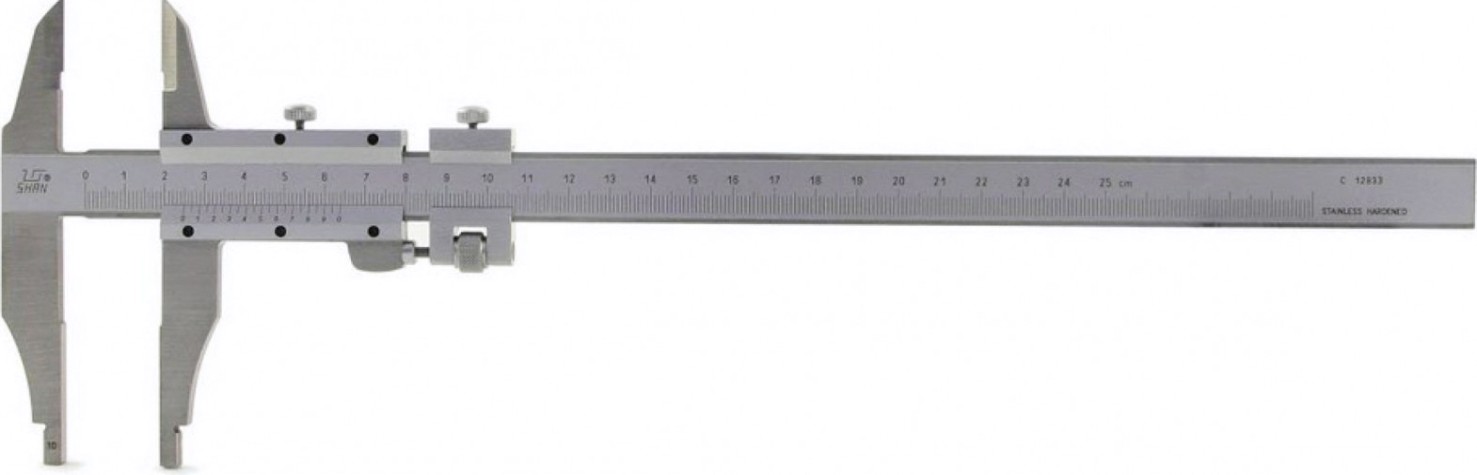 Штангенциркуль SHAN ШЦ-II 400 0.05, L - 400 мм губки 100 мм [123642]