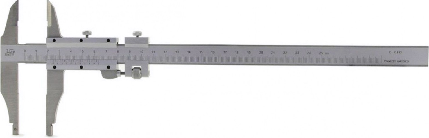 Штангенциркуль SHAN ШЦ-II 500 0.05, L - 500 мм губки 100 мм [123643]
