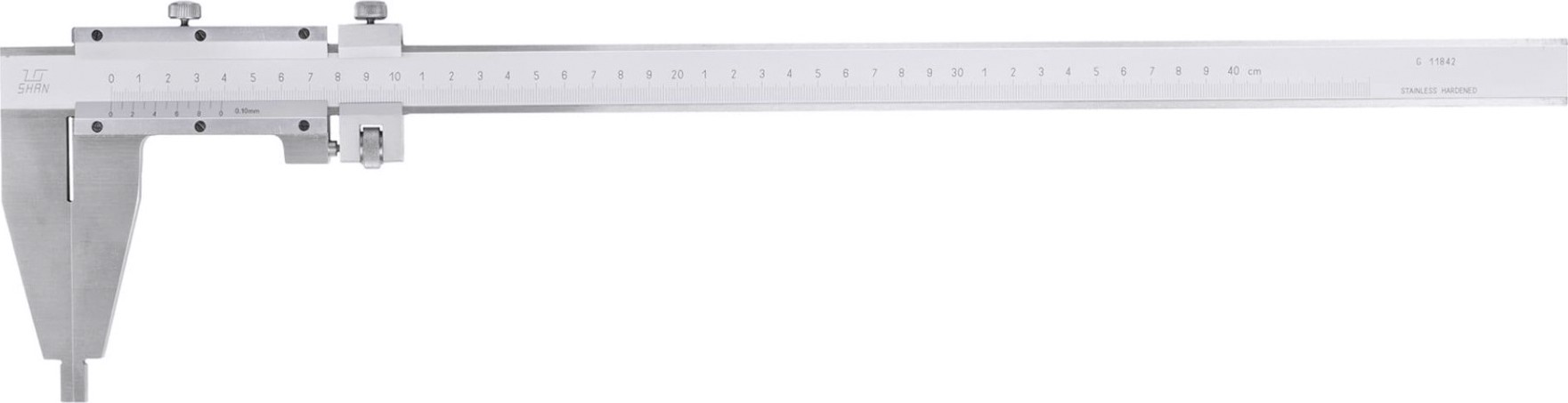 Штангенциркуль SHAN ШЦ-III 2000 0,1, L - 2000 мм губки 200 мм [204254]