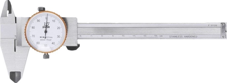 Штангенциркуль SHAN ШЦК-I 125 0,01, губки 40 мм, L - 125 мм [123672]