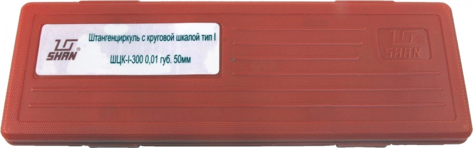 Штангенциркуль SHAN ШЦК-I 300 0,02, губки 50 мм, L - 300 мм [123681]