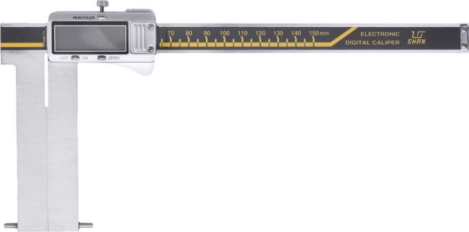 Штангенциркуль специальный SHAN ШЦЦСК-4 50-150 0,01 губки 90 мм для измерения внутренних канавок и пазов [136253]