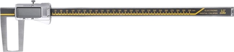 Штангенциркуль специальный SHAN ШЦЦСК-5 0-300 0,01 губки 90 мм для измерения наружних канавок и пазов [136266]