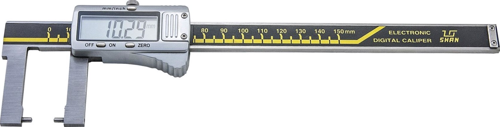 Штангенциркуль специальный SHAN ШЦЦСК-6 0-150 0,01 для измерения наружних канавок и пазов [136267]