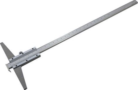 Штангенглубиномер с толщиномером (зацепом) КАЛИБРОН ШГ-300 [162460]