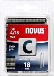 Скоба NOVUS 4/18 V2A 18 мм 1100 шт. 042-0459 [042-0459]