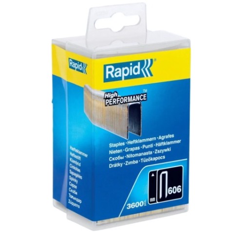 Скоба RAPID 606/25 25 мм 3600 шт. PP Box [2477460625PP]