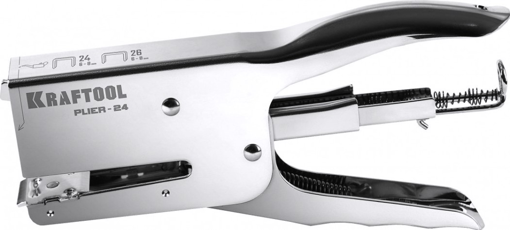 Скобозабиватель ручной KRAFTOOL HD-24 тип 24,26 [3124]