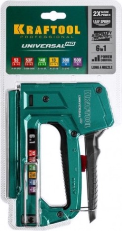 Скобозабиватель ручной KRAFTOOL "Universal HD" [3188]