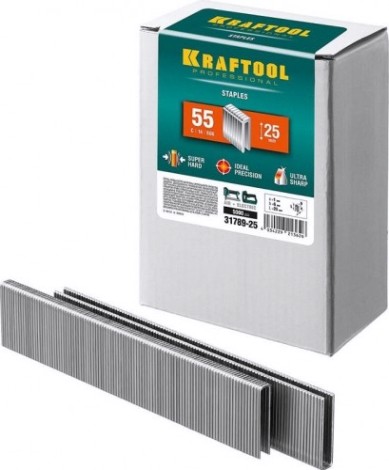 Скобы KRAFTOOL 55/25 5000 шт. [31789-25]