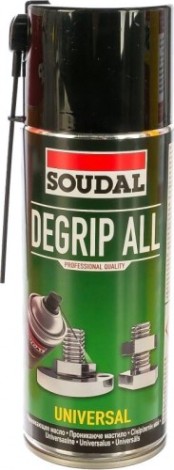 Смазка проникающая SOUDAL Degrip All 0,4 л разблокировочная [134156]