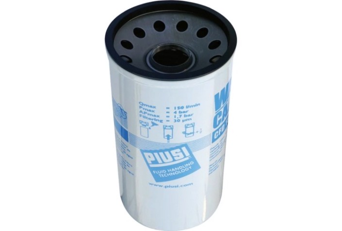 Сменный водопоглощающий картридж для топлива PIUSI 150 л/мин 30 мк, (для фильтра F00611A1A) [F0061102A]