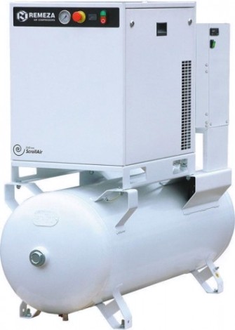 Спиральный безмасляный компрессор REMEZA КС10-10-270Д