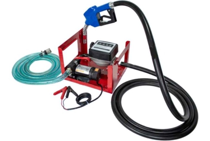 Станция перекачки топлива Petropump DCFD 60 12в (мех. счетчик, мех. пистолет), 60 л/мин [PP320005]