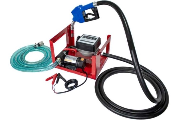 Станция перекачки топлива Petropump DCFD 80 12в (мех. счетчик, мех. пистолет), 80 л/мин [PP320006]