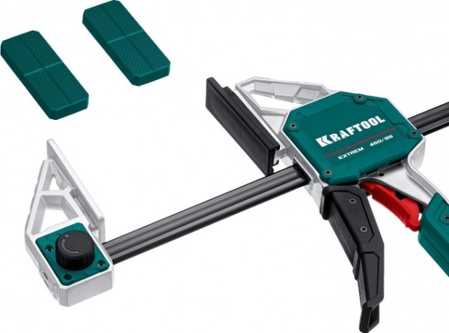 Струбцина быстрозажимная KRAFTOOL EXTREM 450/95 пистолетная [32228-45_z01]