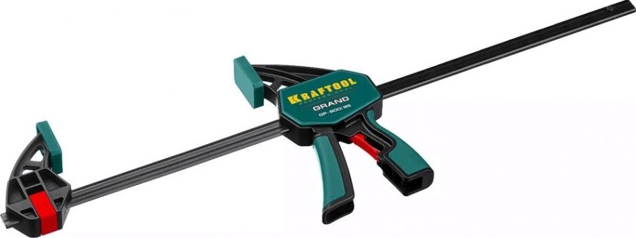 Струбцина быстрозажимная KRAFTOOL GP-900/85 пистолетная 900/85 мм [32226-90]
