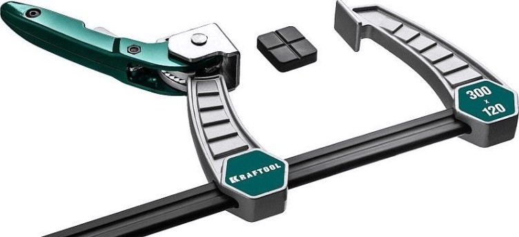 Струбцина быстрозажимная KRAFTOOL KL-300/120 мм [32019-120-300]