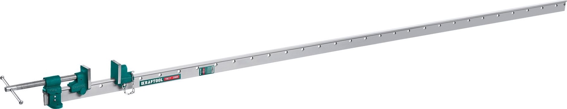 Струбцина KRAFTOOL 32303-7 с т-образным профилем (вайма) tbc/7 2000/55 мм