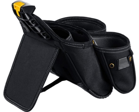 Сумка поясная KRAFTOOL KP-15 с креплением FastClip, 15 карманов, 350х320 мм [38771]