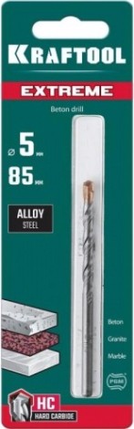 Сверло по бетону KRAFTOOL EXTREME 5х85 [29166-085-05]