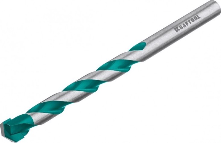 Сверло по керамограниту KRAFTOOL KERAMO 6х100 мм с твердосплавной пластиной [29175-100-6]