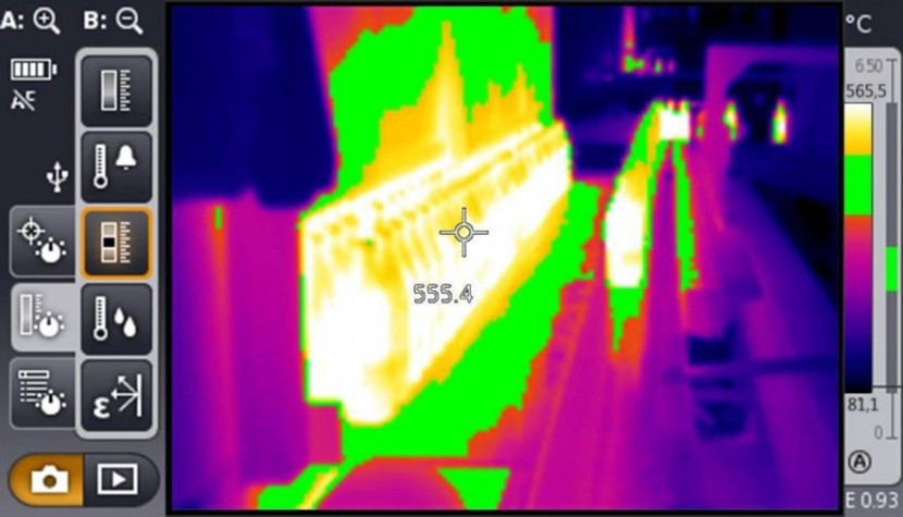 Тепловизор Testo 885-2 с 2-мя объективами (/С0 (стандартный объектив) + С1 (телеобъектив)) [05630885X2]
