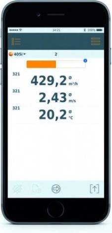 Термоанемометр Testo 405i (смарт-зонд) [0560 1405]