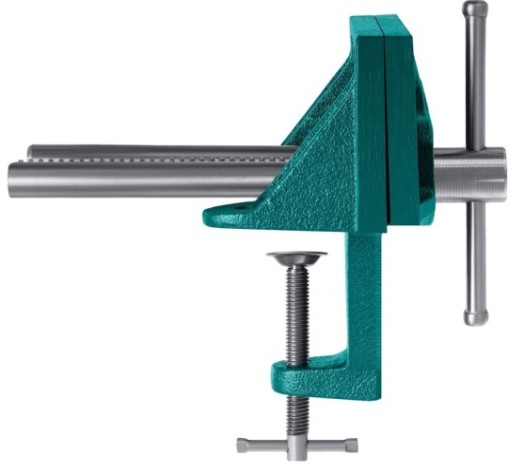 Тиски KRAFTOOL 155мм столярные на струбцине, переносные, 155 мм [32720-155]