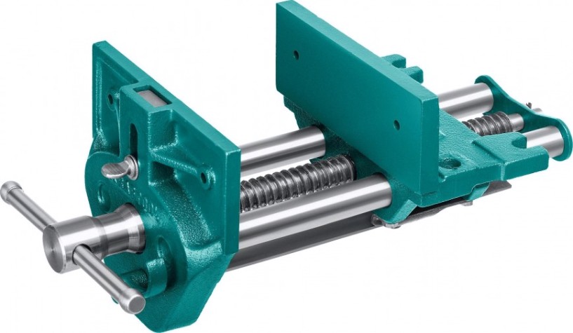 Тиски KRAFTOOL 175мм столярные быстрозажимные [32719-175]