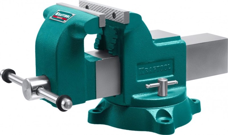 Тиски KRAFTOOL GRAND слесарные 150 мм [32702-150]