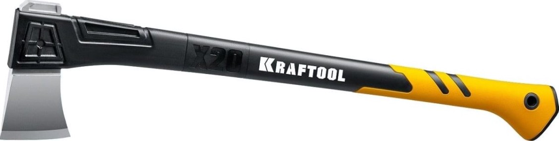 Топор KRAFTOOL X20 x20 -колун, в чехле, 710 мм [20660-20]