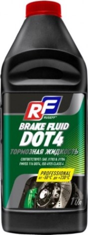 Тормозная жидкость RUSEFF DOT4 1 л 20523N [20523N]