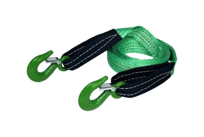 Трос буксировочный HITCH REGULAR 3 т, 4,0 м масса авто 1,2 т, лента 35 мм, крюк-крюк [SZ073741]