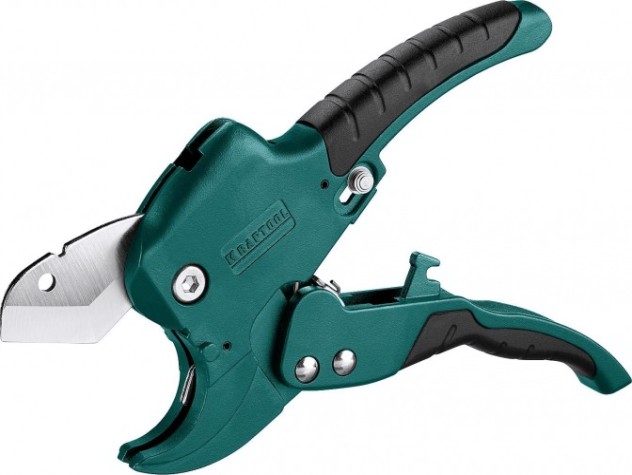 Труборез ручной KRAFTOOL GX-700 ножницы 2-в-1 автоматические для всех видов пласти [23406-42_z01]