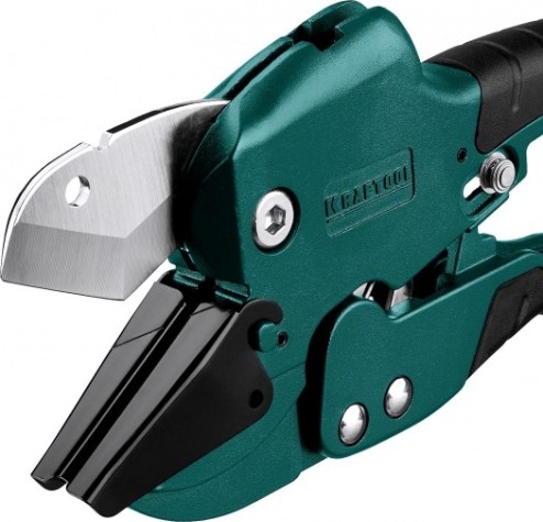 Труборез ручной KRAFTOOL GX-700 ножницы 2-в-1 автоматические для всех видов пласти [23406-42_z01]