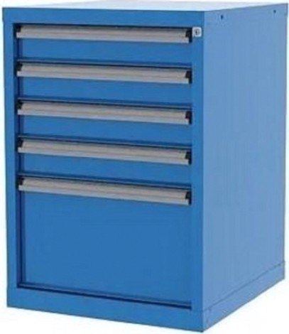 Тумба инструментальная FERRUM "TITAN" 5 ящиков, синяя 800 мм 45.13501 [45.13501]
