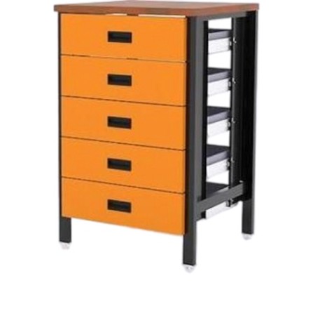 Тумба сборная каркасная FERRUM 32.005W-2008 оранжевая