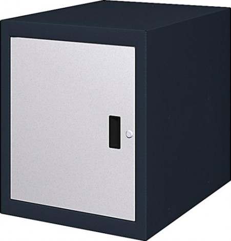 Тумба верстачная FERRUM "Титан" с дверцей 08.410 [RAL7016/G - темно-серый/серый]