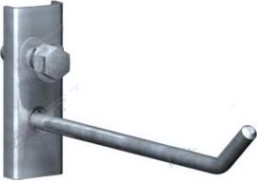 Упаковка оцинкованных крючков FERRUM 07.111G L100, диам. 4 мм, (в упак. 25 шт)