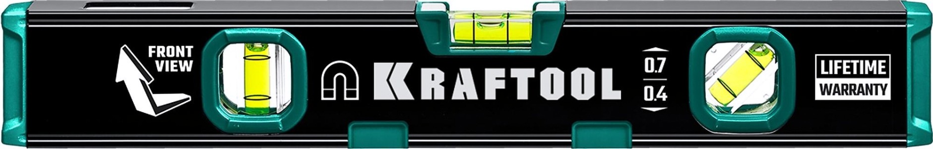 Уровень магнитный KRAFTOOL 300 мм компактный с зеркальным глазком [34784]