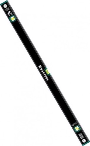 Уровень строительный KRAFTOOL 1000м мм с зеркальным глазком [34781-100]