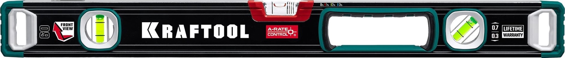 Уровень строительный KRAFTOOL 34986-60 a-rate control 600 мм