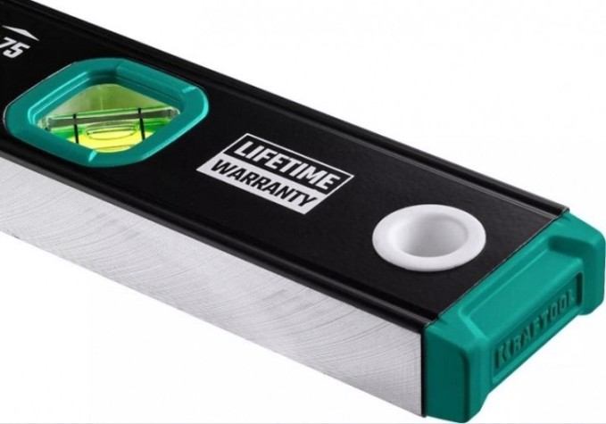 Уровень строительный KRAFTOOL 400мм магнитный с зеркальным глазком [34785-40]