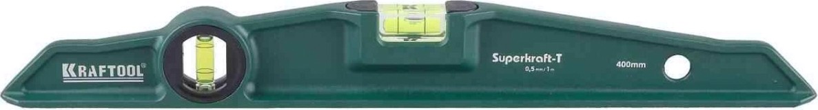 Уровень строительный KRAFTOOL "SUPERKRAFT-T" 400 мм [34717-040]