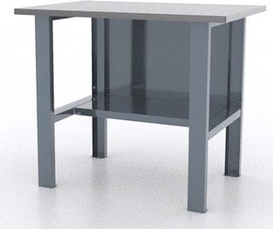 Верстак слесарный бестумбовый FERRUM "CLASSIC" 01.001L-9007 серый [01.001L-9007]