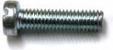 Винт М 3 х 20 DIN7985 с полуцилиндрической головкой оцинкованный [AB1000302030205]
