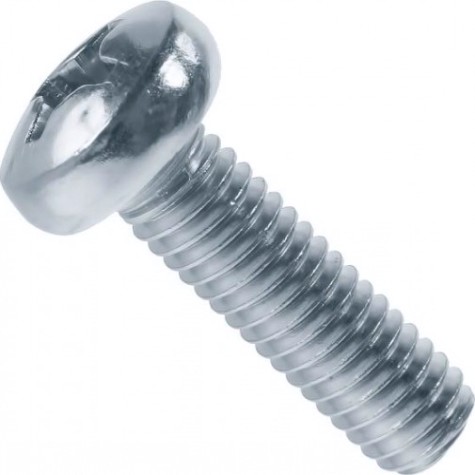 Винт М 4 х 70 DIN7985 с полуцилиндрической головкой оцинкованный